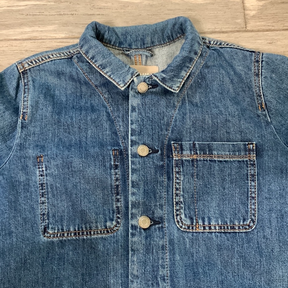 Everlane Dark Blue Denim Jean Jacket - Picture 6 of 16
